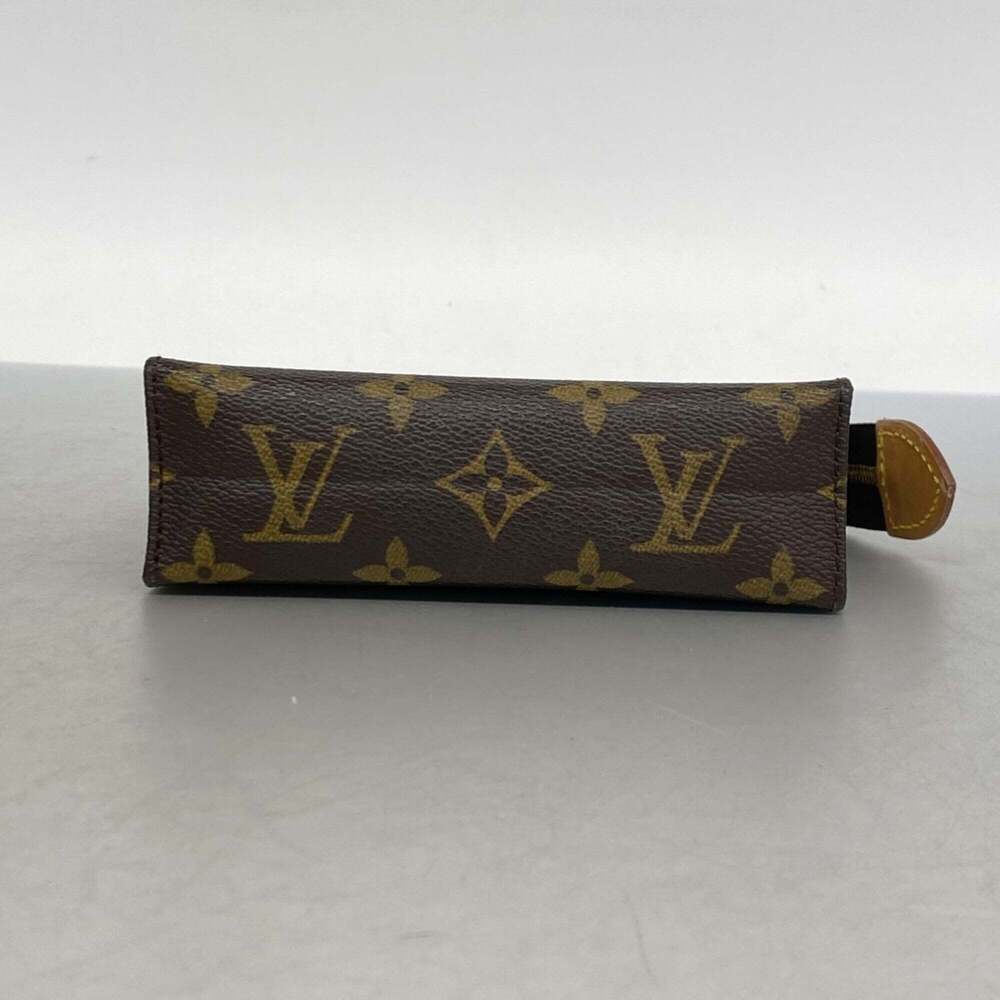 LOUIS VUITTON Brown Monogram Pochette Pouch - Picture 3 of 8